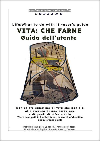Vita: che farne. Guida dell'utente. Non esiste cammino di vita che non sia alla ricerca di una direzione e di punti di riferimento. Ediz. multilingue - copertina