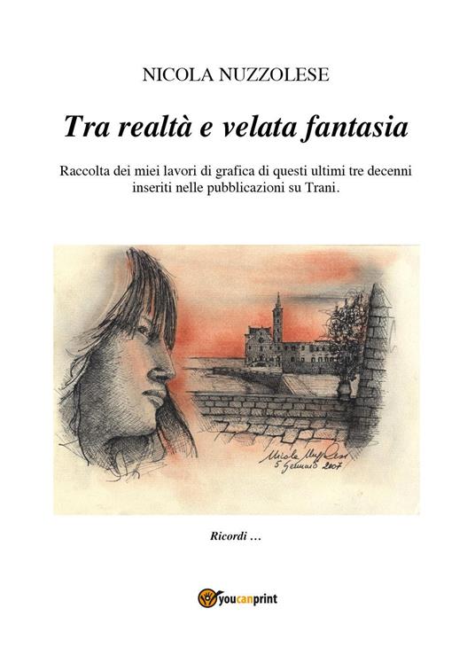 Tra realtà e velata fantasia. Raccolta dei miei lavori di grafica di questi ultimi tre decenni inseriti nelle pubblicazioni su Trani - Nicola Nuzzolese - copertina