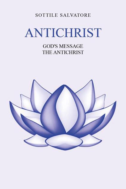 Antichrist - Salvatore Sottile - copertina