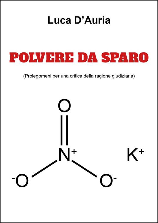 Polvere da sparo (prolegomeni per una critica della ragione giudiziaria) - Luca D'Auria - copertina