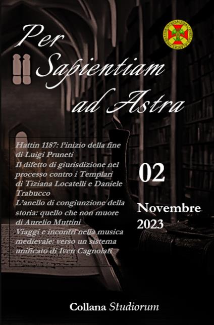 Per sapientiam ad Astra. Vol. 2: Novembre 2023 - ITAF Academy - copertina