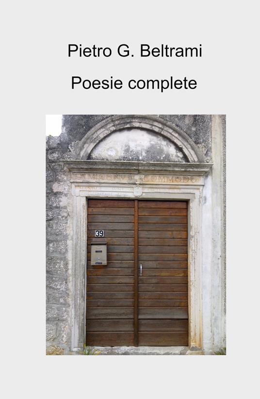Poesie complete - Pietro G. Beltrami - copertina