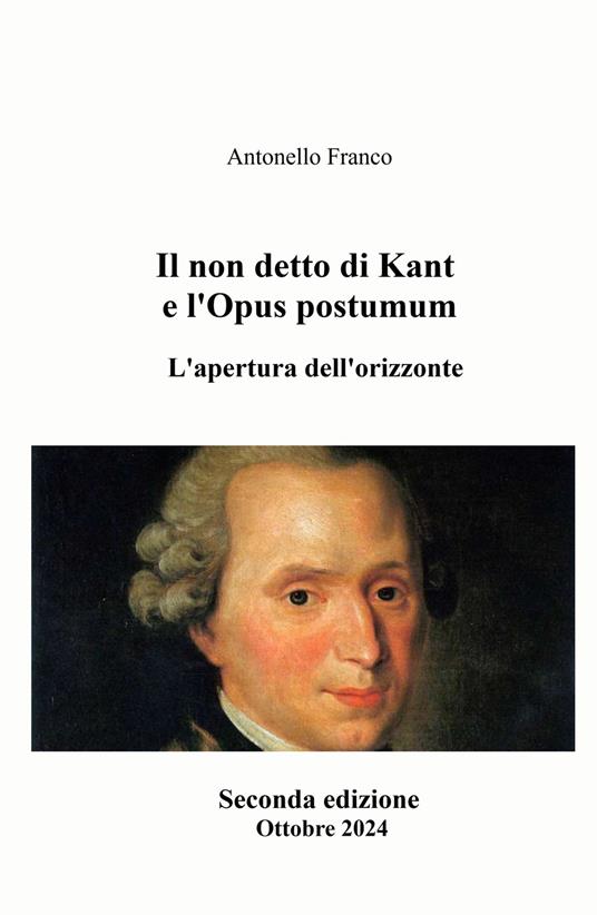 Il non detto di Kant e l'Opus postumum. L'apertura dell'orizzonte - Antonello Franco - copertina
