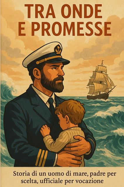 Tra onde e promesse. Storia di un uomo di mare, padre per scelta, ufficiale per vocazione - Angelo Farina - copertina