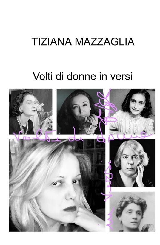 Volti di donne in versi - Tiziana Mazzaglia - copertina