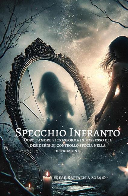 Specchio infranto. Dove l'amore si trasforma in possesso e il desiderio di cotrollo sfocia nella distruzione - Raffaella Frese - copertina