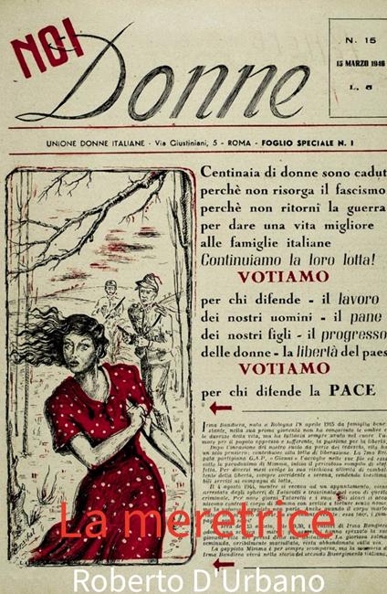 La meretrice - Roberto D'Urbano - copertina