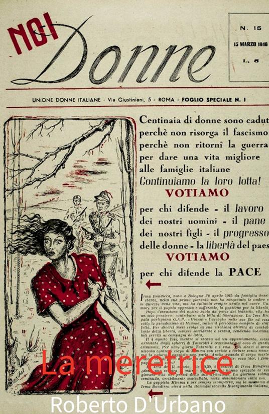 La meretrice - Roberto D'Urbano - copertina