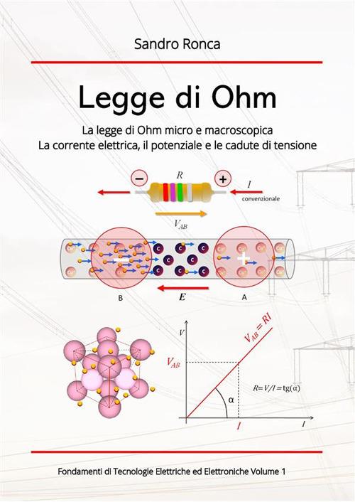 Legge di Ohm. La legge di Ohm micro e macroscopica. La corrente elettrica, il potenziale e le cadute di tensione - Sandro Ronca - ebook