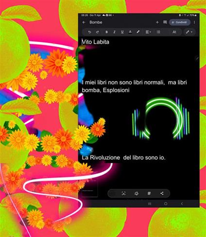 I miei libri non sono libri normali, ma libri bomba. Esplosioni di creatività assolutamente fuori da tutti gli schemi. La rivoluzione del libro sono io - Vito Labita - ebook