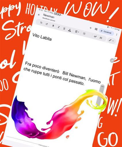 Fra poco diventerò Bill Newman, l'uomo che ruppe tutti i ponti col passato - Vito Labita - ebook