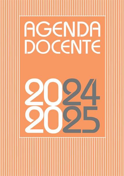 Agenda docente 2024-2025 - copertina