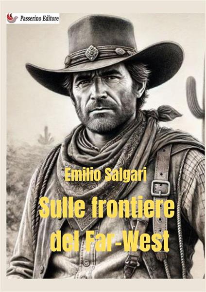 Sulle frontiere del Far West - Emilio Salgari - copertina