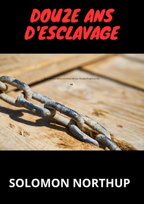Douze ans d'esclavage - Solomon Northup - copertina