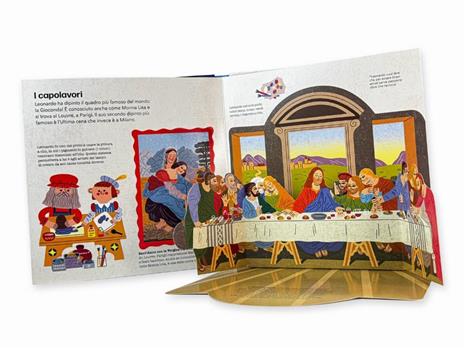 Leonardo da Vinci. Un libro pop-up. Ediz. a colori - Susie Hodge - 2