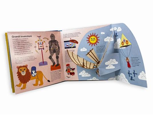 Leonardo da Vinci. Un libro pop-up. Ediz. a colori - Susie Hodge - 5