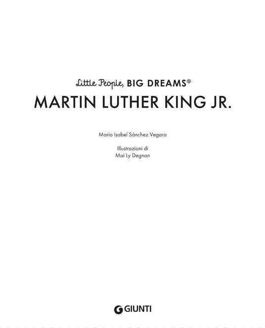 Martin Luther King. Little people big dreams. Ediz. a colori - Maria Isabel Sánchez Vegara - 3
