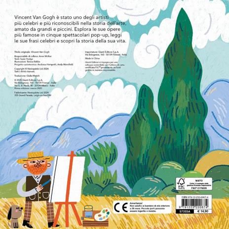 Vincent Van Gogh. Un libro pop-up. Ediz. a colori - Susie Hodge - 6