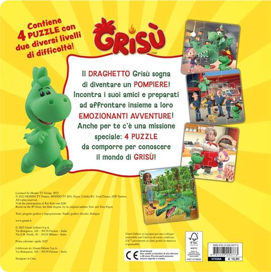 Grisù. Libro puzzle. Ediz. a colori - 5