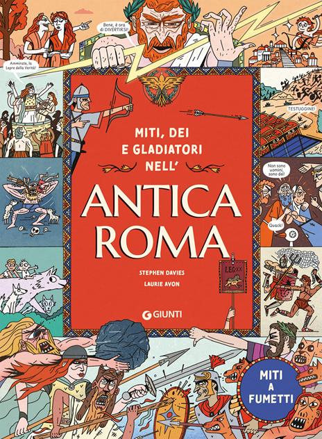 Miti dei e gladiatori nell'Antica Roma - Stephen Davies - copertina
