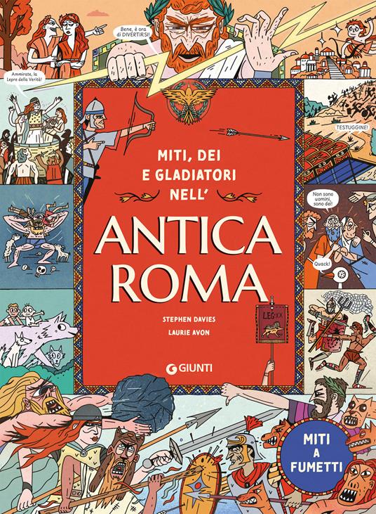 Miti dei e gladiatori nell'Antica Roma - Stephen Davies - copertina