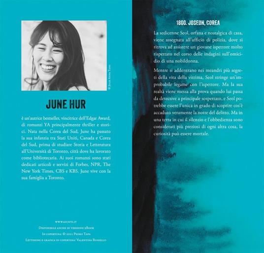 The silence of bones. Ediz. italiana - June Hur - 2