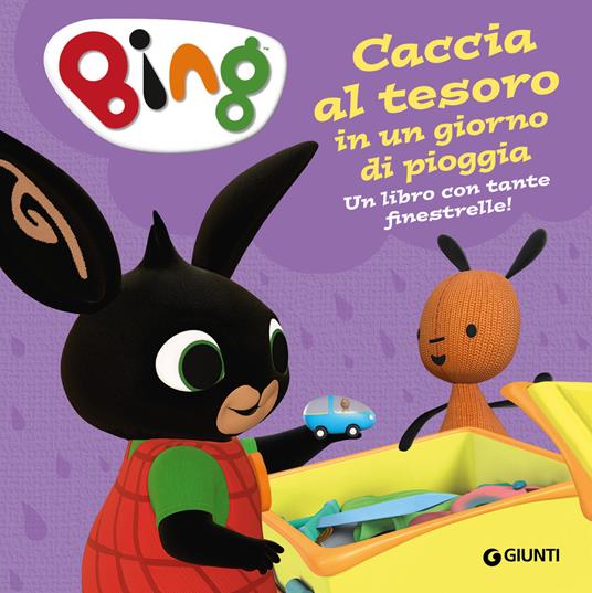 Caccia al tesoro nei giorni di pioggia. Bing. Ediz. a colori - copertina