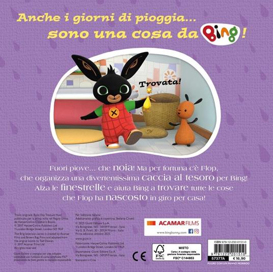 Caccia al tesoro nei giorni di pioggia. Bing. Ediz. a colori - 2