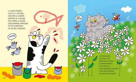 50 filastrocche di gattini gattoni e marachelle. Ediz. a colori - Maria Loretta Giraldo,Nicoletta Costa - 6