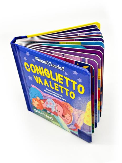 Coniglietto va a letto. Piccoli cuccioli. Ediz. illustrata - Giuditta Campello - 2