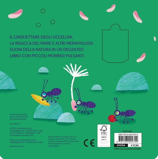 I suoni della natura. Pulsantini sonori. Ediz. a colori - Martina Boschi - 8