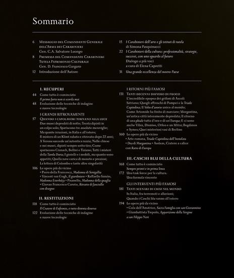 Indagini e segreti sulle tracce dell'arte. Vicende e imprese dei Carabinieri per la Tutela del Patrimonio Culturale - Fabio Isman - 3