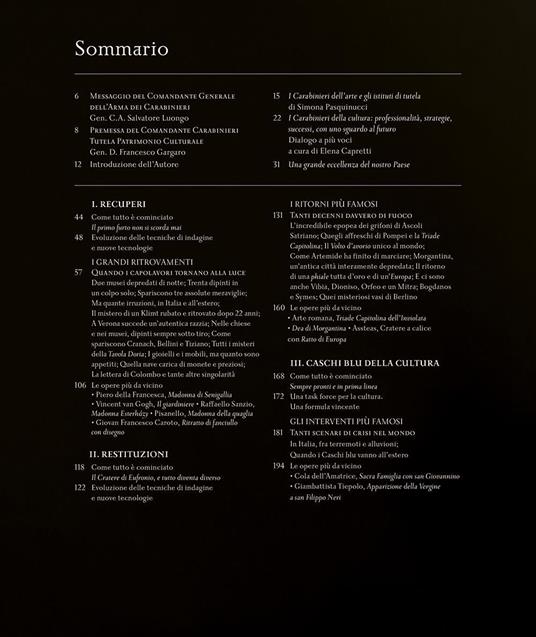 Indagini e segreti sulle tracce dell'arte. Vicende e imprese dei Carabinieri per la Tutela del Patrimonio Culturale - Fabio Isman - 3