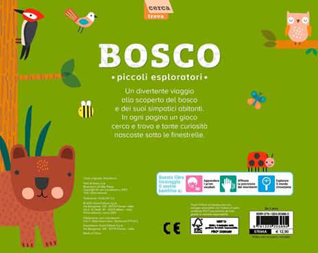 Bosco. Piccoli esploratori. Ediz. a colori - Sarah Lock - 2