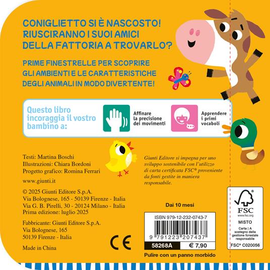 Coniglietto dove sei? Mini cucù. Ediz. illustrata - Martina Boschi - 2