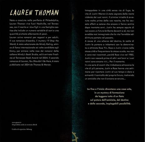 I'll stop the world. Fermerò il mondo - Lauren Thoman - 2