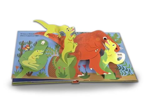 Dinosauri pop-up. Ediz. a colori - Abigail Hall - 2