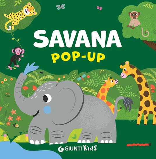 Savana pop-up. Ediz. a colori - Abigail Hall - copertina