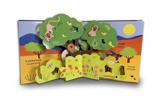 Savana pop-up. Ediz. a colori - Abigail Hall - 3