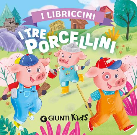 I tre porcellini. I libriccini. Ediz. a colori - copertina