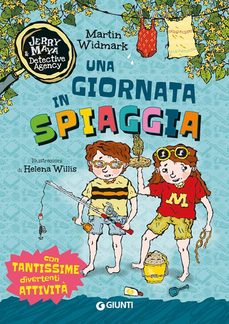 Una giornata in spiaggia. Jerry & Maya detective agency - Martin Widmark - copertina