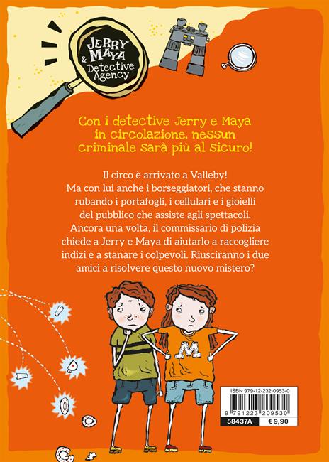 Mistero al circo. Jerry & Maya detective agency - Martin Widmark - 2