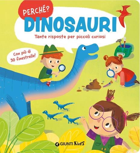 Dinosauri. Tante risposte per piccoli curiosi. Ediz. a colori - copertina