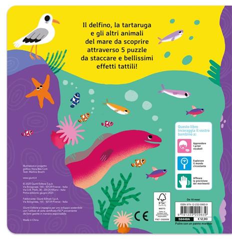 Mare. Puzzle tattili. Ediz. a colori - Martina Boschi - 4
