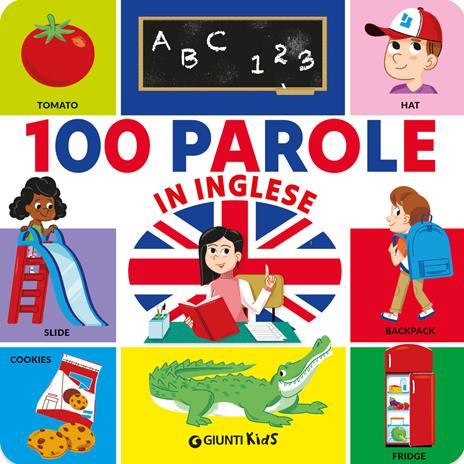 100 parole in inglese. Ediz. a colori - copertina