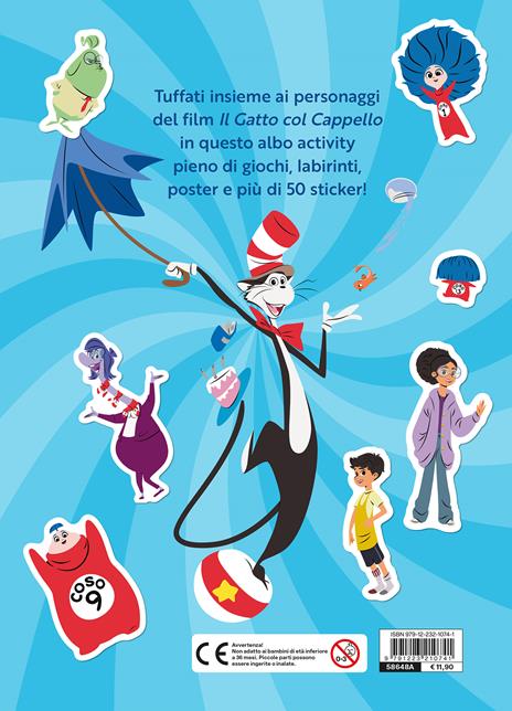 Il gatto col cappello. Libro activity. Ediz. a colori - 2