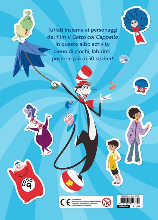 Il gatto col cappello. Libro activity. Ediz. a colori - 2