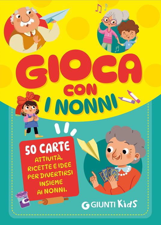Gioca con i nonni! Ediz. a colori. Con 50 carte - Beniamino Sidoti - copertina