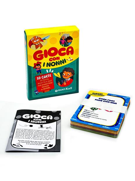 Gioca con i nonni! Ediz. a colori. Con 50 carte - Beniamino Sidoti - 4