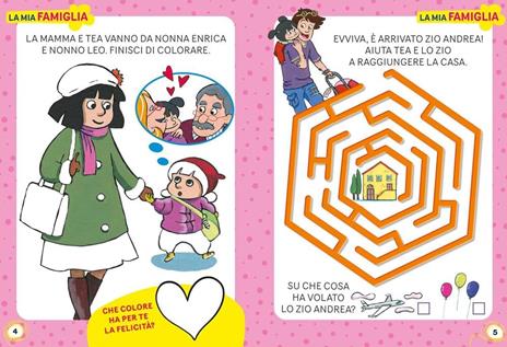 Un mondo di giochi e colori. Tea. Con adesivi. Ediz. a colori - Valentina Camilli - 4